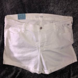 Old Navy White Denim Shorts
